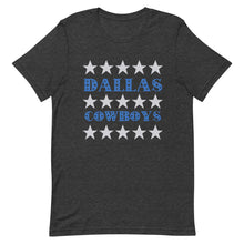 Load image into Gallery viewer, Star Studded Dallas Cowboys Bella Canvas Unisex t-shirt
