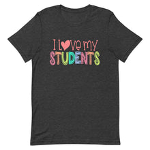 Load image into Gallery viewer, I Love My Students Bella Canvas Unisex t-shirt
