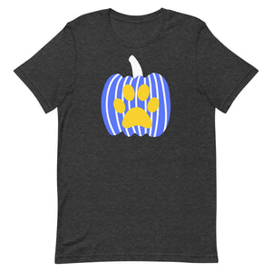 Tiger Paw Fall Pumpkin Bella Canvas Unisex t-shirt