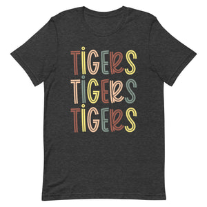 Tigers Fall Colors Bella Canvas  Unisex t-shirt