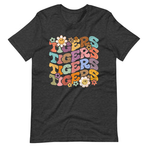 Groovy Tigers Bella Unisex t-shirt