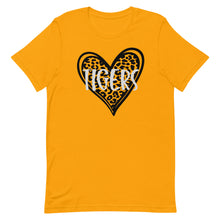 Load image into Gallery viewer, Tigers Leopard Heart Bella Canva Unisex t-shirt
