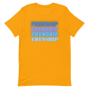 Neon Frenship Font Unisex t-shirt