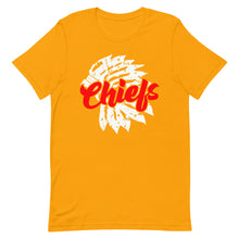 Load image into Gallery viewer, Chiefs White Head Dress Bella Canvas Unisex t-shirt
