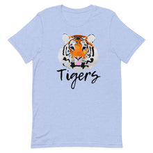 Load image into Gallery viewer, Watercolor Tiger Head Bella Canvas Mascot Spirit Unisex t-shirt
