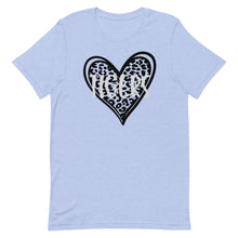 Load image into Gallery viewer, Tigers Leopard Heart Bella Canva Unisex t-shirt
