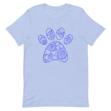 Load image into Gallery viewer, Mandalay Outline Tiger Paw Bella Canva Unisex t-shirt
