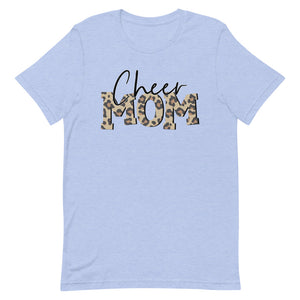 Leopard Cheer Mom Bella Canvas Unisex t-shirt