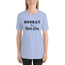 Load image into Gallery viewer, Hooray It&#39;s Game Day Bella Canvas Unisex t-shirt
