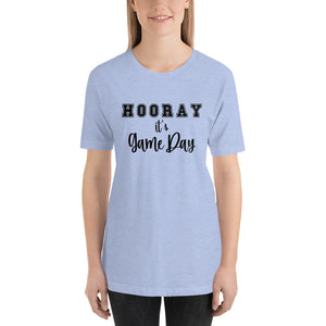 Hooray It's Game Day Bella Canvas Unisex t-shirt