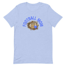 Load image into Gallery viewer, Football Mom Leopard Bella Canvas Unisex t-shirt
