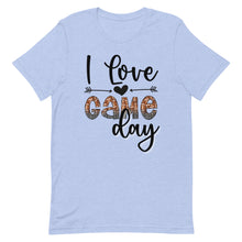 Load image into Gallery viewer, I love Game Day Football Bella Canvas Unisex t-shirt
