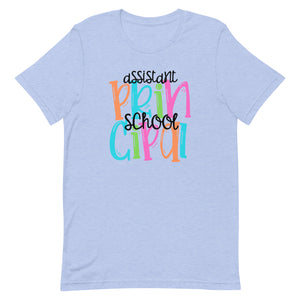 Colorful Assistant Principal Bella Canvas Unisex t-shirt