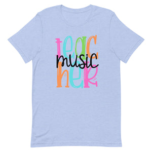 Music Teacher Colorful Unisex t-shirt