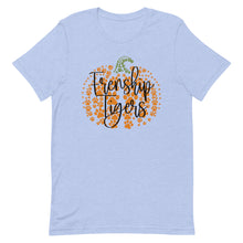 Load image into Gallery viewer, Frenship Tigers Mini Paw Pumpkin Bella Canvas Unisex t-shirt
