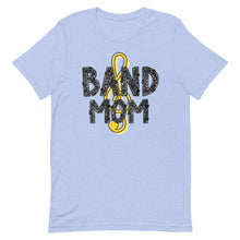 Load image into Gallery viewer, Band Mom Faux Glitter Letters Unisex t-shirt
