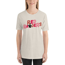 Load image into Gallery viewer, Red Raiders Guns Up Bella Canvas Unisex t-shirt
