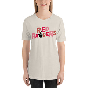 Red Raiders Guns Up Bella Canvas Unisex t-shirt