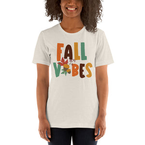 Fall Vibes Acorn Bella Canvas Unisex t-shirt