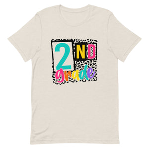 Retro Second Grade Bella Canvas Unisex t-shirt