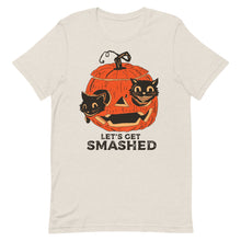Load image into Gallery viewer, Vintage Let&#39;s Get Smashed Halloween Bella Canvas Unisex t-shirt
