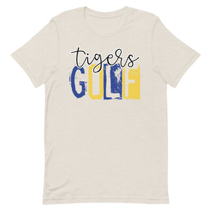 Tigers Golf Bella Canvas Unisex t-shirt