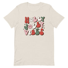 Load image into Gallery viewer, Holly Jolly Vibes Bella Canvas Unisex t-shirt
