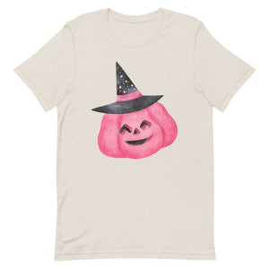 Pink Pumpkin Bella Canvas Unisex t-shirt