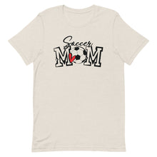 Load image into Gallery viewer, Soccer Mom Mini Heart Bella Canvas Unisex t-shirt
