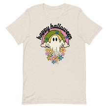 Load image into Gallery viewer, Retro Happy Halloween Ghost Unisex t-shirt
