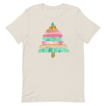 Load image into Gallery viewer, Pretty Rainbow Christmas Tee Unisex t-shirt
