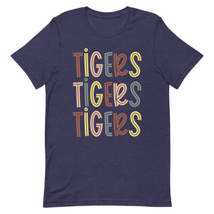 Tigers Fall Colors Bella Canvas  Unisex t-shirt