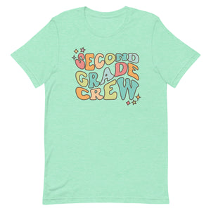 Second Grade Crew Bella Canvas Unisex t-shirt