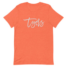 Load image into Gallery viewer, Tigers Script Font Bella Canvas Unisex t-shirt
