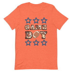 Marquee Game Day Football Bella Canvas Unisex t-shirt