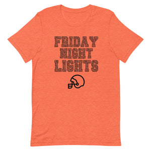 Leopard Friday Night Lights Bella Canvas Unisex t-shirt