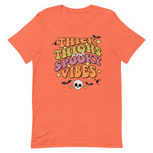 Load image into Gallery viewer, Thick thighs and Spooky vibes Halloween Unisex t-shirt
