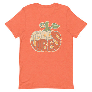 Fall Vibes Pumpkin Bella Canvas Unisex t-shirt