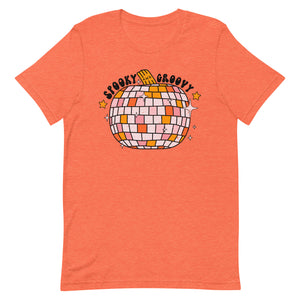 Groovy and Spooky Halloween Unisex t-shirt