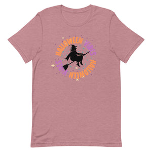 Halloween Vibes Witch Bella Canvas Unisex t-shirt