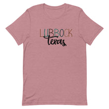 Load image into Gallery viewer, Lubbock Texas Scribble Bella Canvas Unisex t-shirt
