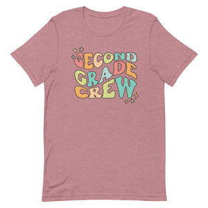 Second Grade Crew Bella Canvas Unisex t-shirt