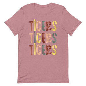 Tigers Fall Colors Bella Canvas  Unisex t-shirt