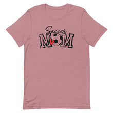 Load image into Gallery viewer, Soccer Mom Mini Heart Bella Canvas Unisex t-shirt
