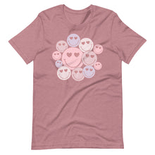 Load image into Gallery viewer, Happy Eyes Smiley Face Bella Canvas Unisex t-shirt
