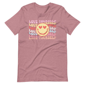 Love yourself more Bella Canvas Unisex t-shirt