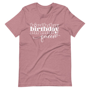 Birthday Queen Bella Unisex t-shirt