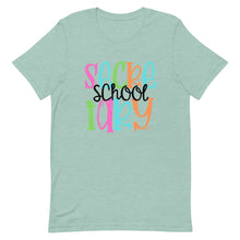 Load image into Gallery viewer, Colorful School Secretary Bella Canvas Unisex t-shirt

