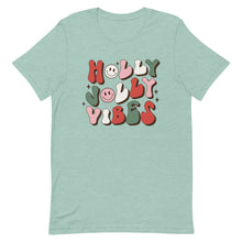 Load image into Gallery viewer, Holly Jolly Vibes Bella Canvas Unisex t-shirt
