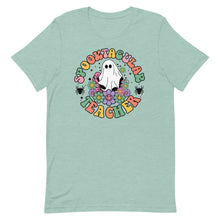 Load image into Gallery viewer, Spooktacular Teacher Bella Canvas Unisex t-shirt
